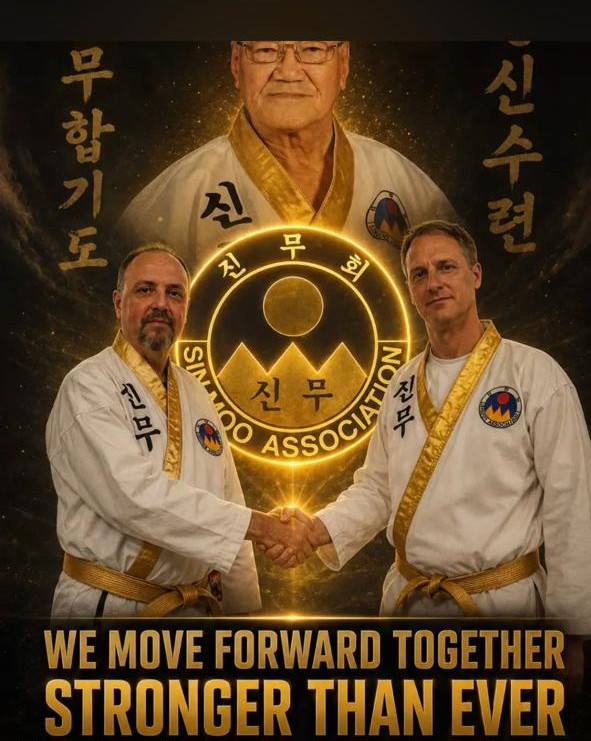 We move forward together, stronger than ever — Dojunim Ji Han Jae e mestres do Sin Moo Hapkido